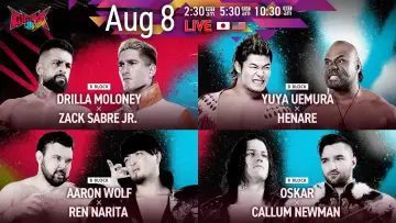 Backdrop to the movie "NJPW G1 Climax 36 - Day 13" #1205210