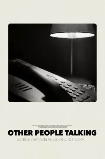 Poster to the movie "other people talking" #1190405