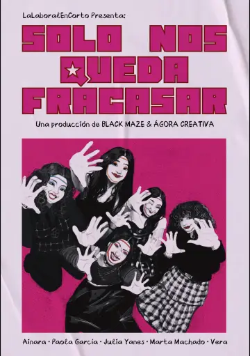 Poster to the movie "Solo nos queda fracasar" #957448
