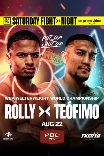 Poster to the movie "Rolando Romero vs. Teofimo Lopez" #1159534