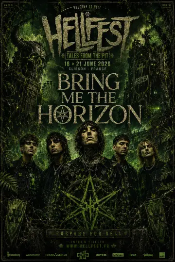 Poster to the movie "Bring Me The Horizon - Hellfest 2026" #977835
