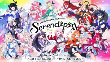 Backdrop to the movie "hololive English 4th Concert - Serendipity - Day 2" #957777