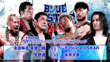 Backdrop to the movie "NJPW Yuji Nagata Produce Blue Justice XIX ~Aogi Futotsu~" #1627814