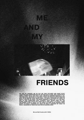 Poster to the movie "Me and My Friends" #1144388