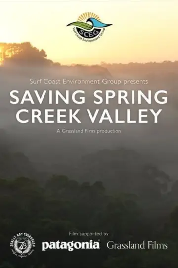 Poster to the movie "Saving Spring Creek Valley" #1144503