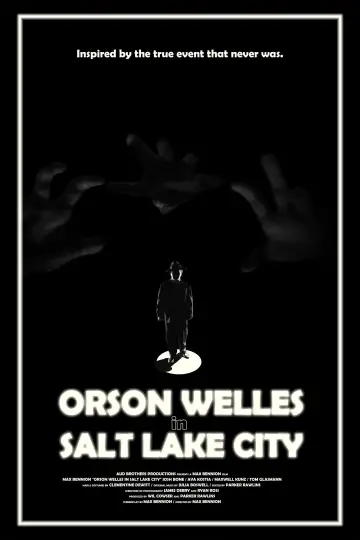 Orson Welles in Salt Lake City poster