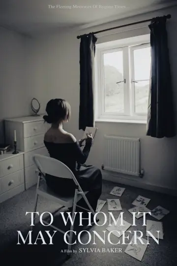 Poster to the movie "To Whom It May Concern" #1155073