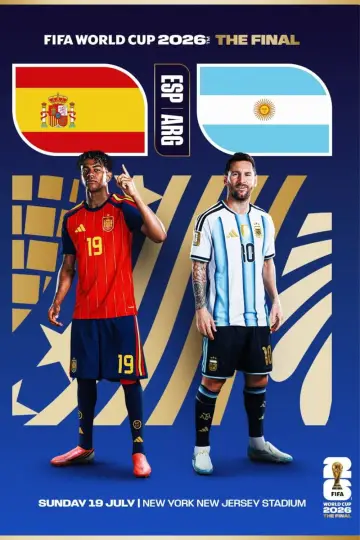 FIFA World Cup 2026 Finals - Spain Vs. Argentina poster