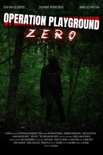 Operation Playground: Zero poster