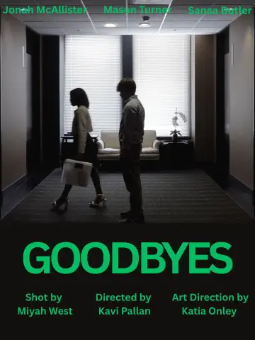 Poster to the movie "Goodbyes" #1184482
