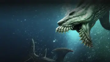 Backdrop to the movie "Jurassic Sharks" #1211039