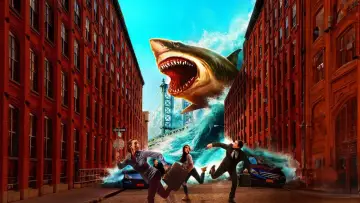 Backdrop to the movie "Sharkzilla Takes New York" #1203826