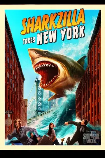 Poster to the movie "Sharkzilla Takes New York" #1203827