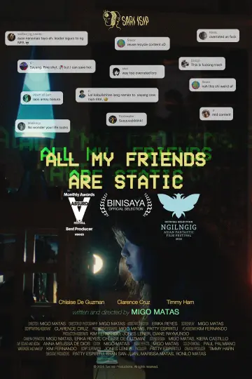 Poster to the movie "All my Friends are Static" #1647672