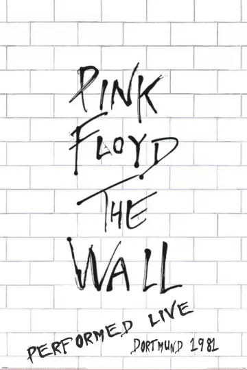 Pink Floyd Live Dortmund 1981 poster