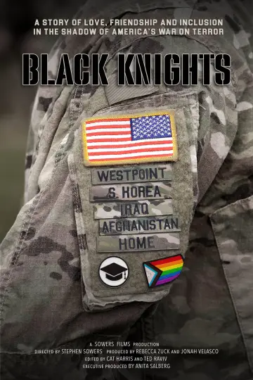 Poster to the movie "Black Knights" #1187234