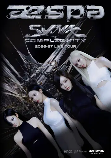 2026-27 aespa LIVE TOUR -SYNK : COMPLaeXITY- poster