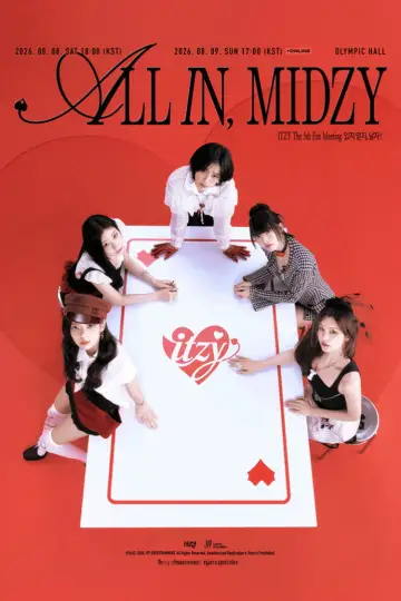 ITZY The 5th Fan Meeting ITZY MIDZY, Let's Fly! "ALL IN, MIDZY" poster