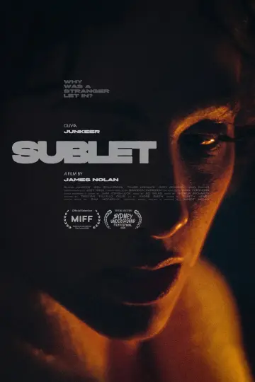 Poster to the movie "Sublet" #1227883
