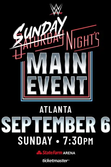 Poster to the movie "WWE Sunday Night