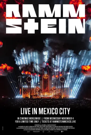 Rammstein: Live in Mexico City poster