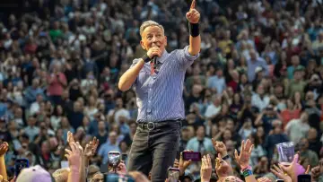 Backdrop to the movie "Bruce Springsteen and the E Street Band: Land of Hope and Dreams American Tour (Philadelphia Freedom Cut): Part One" #1632227
