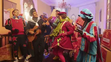 Backdrop to the movie "De grote Sinterklaasfilm en de vliegende Pieten" #1631765