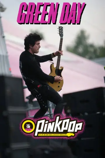 Green Day - Pinkpop 2013 poster