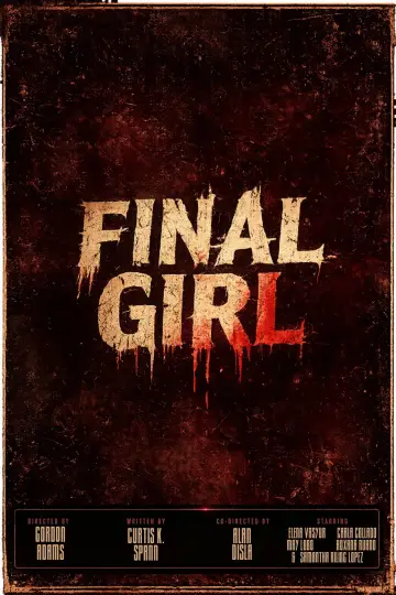 Poster to the movie "Final Girl" #1638653
