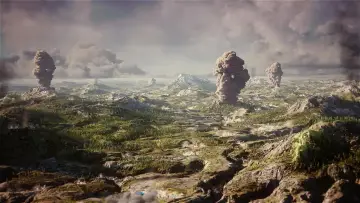 Backdrop to the movie "Toba, le volcan qui a failli tuer l