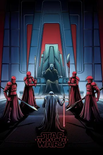Poster to the movie "Star Wars: The Last Jedi" #28190