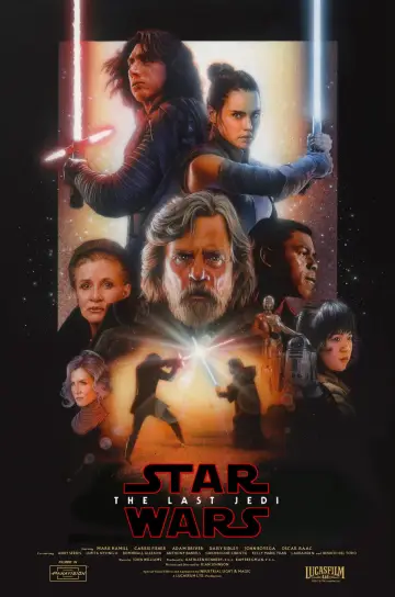 Poster to the movie "Star Wars: The Last Jedi" #599450