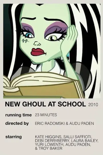 Poster to the movie "Monster High: New Ghoul at School" #1073194