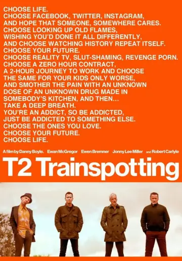 Poster to the movie "T2 Trainspotting" #941212