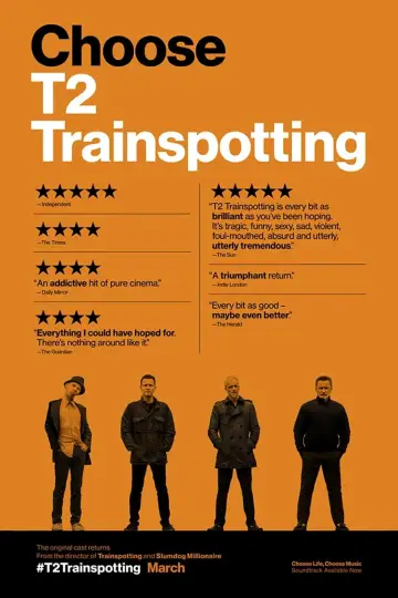 Poster to the movie "T2 Trainspotting" #941213