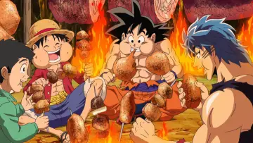 Backdrop to the movie "Dream 9 Toriko x One Piece x Dragon Ball Z Super Collaboration Special!!" #1048476