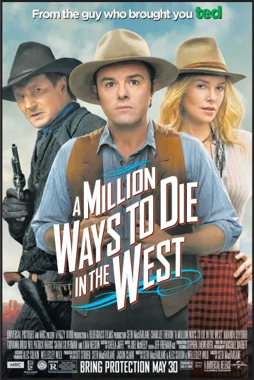 Poster to the movie "A Million Ways to Die in the West" #718052