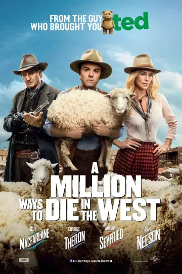 Poster to the movie "A Million Ways to Die in the West" #856046