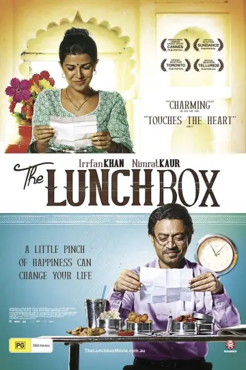 Poster to the movie "The Lunchbox" #886789