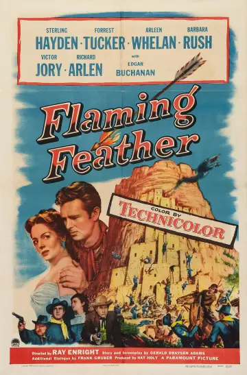 Poster to the movie "Flaming Feather" #1135111