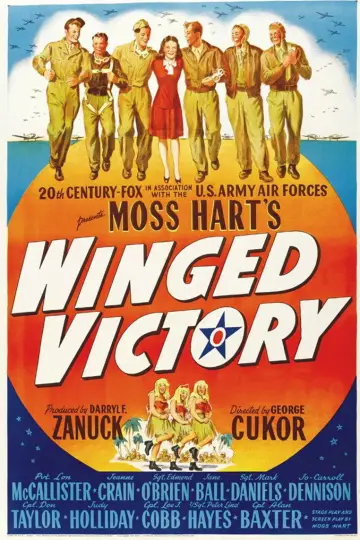 Poster to the movie "Winged Victory" #1137478