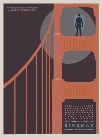 Poster to the movie "Birdman or (The Unexpected Virtue of Ignorance)" #213251