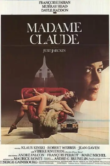 Poster to the movie "Madame Claude" #1135890