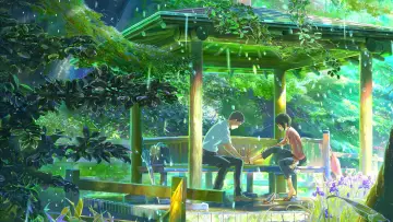 Backdrop to the movie "The Garden of Words" #206700