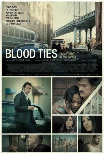 Poster to the movie "Blood Ties" #304050