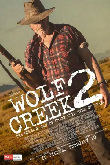 Poster to the movie "Wolf Creek 2" #888019