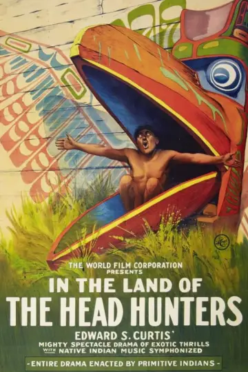 Poster to the movie "In the Land of the Head Hunters" #821083