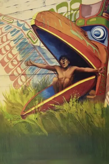 Poster to the movie "In the Land of the Head Hunters" #821084