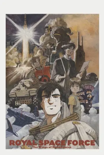 Poster to the movie "Royal Space Force - The Wings of Honneamise" #106143