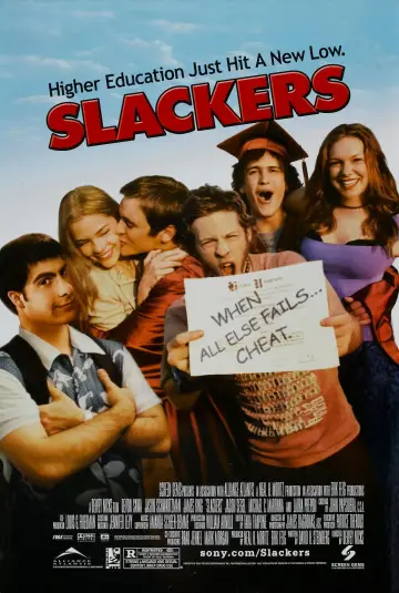 Poster to the movie "Slackers" #662236